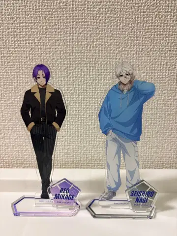 블루 록 아크릴 스탠드 나기 세이시로, 미카게 레오