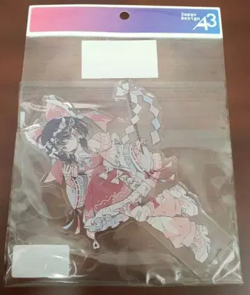 동방 Project 하쿠레이 레이무 아크릴 스탠드 북오프 한정판