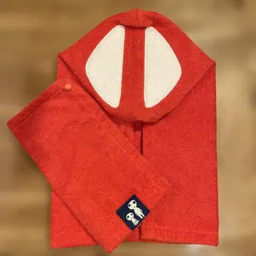 아시타카 후드 타월 지브리 파크 모노노케 히메