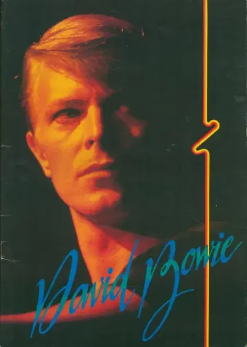 팜플렛 David Bowie 데이비드 보위 재팬 투어 1978년