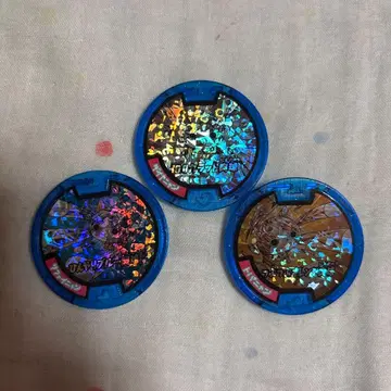 요괴워치 요괴 메달 다이아냥, 사파이어냥, 토파즈냥 3장 세트