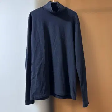 ZARA ORIGINS 자라 오리진스 넥 긴팔 티셔츠 블랙 M