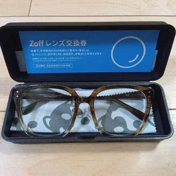 바야코 Zoff 콜라보 안경 패션 안경