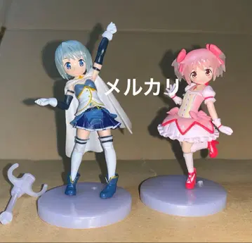 하프 에이지 캐릭터즈 마도카 마기카 피규어 2점