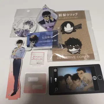 명탐정 코난 아크릴 스탠드 캔뱃지 마츠다 진페이 경찰학교 묶음 판매