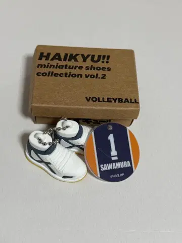 하이큐 미니어처 신발 컬렉션 2 사와무라 다이치