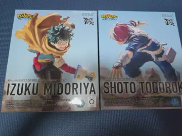나의 히어로 아카데미아 미도리야 이즈쿠 토도로키 쇼토 피규어 2체 세트