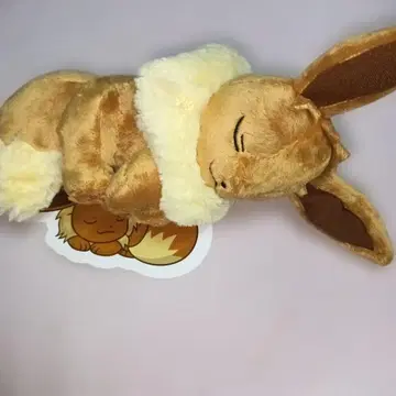 새상품 이브이 봉제 인형(낮잠) 포켓몬 센터