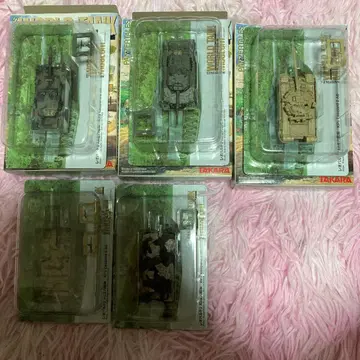 타미야 KPz- Leopard 2 A6 카모플라쥬 5체 세트