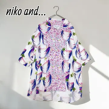 니코 앤드 츠모리치사토 셔츠 튜닉 올 패턴