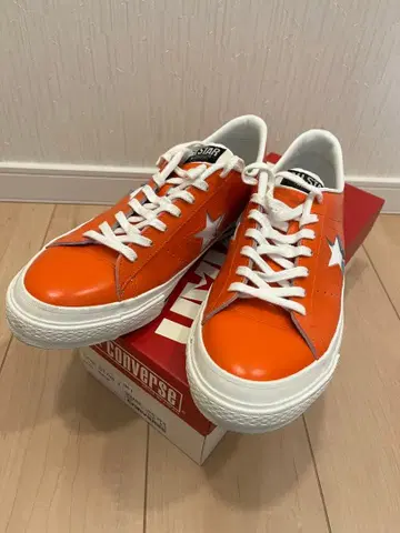 27.0 CONVERSE ONE STAR J ORANGE 와스타 오렌