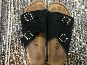버켄스탁 BIRKENSTOCK 취리히 스웨이드 블랙 42