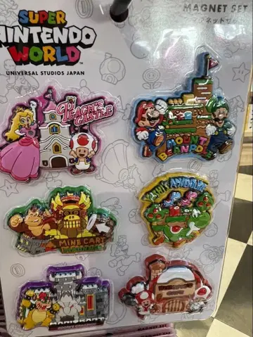 USJ 한정판 닌텐도 월드 5th 마그넷 세트