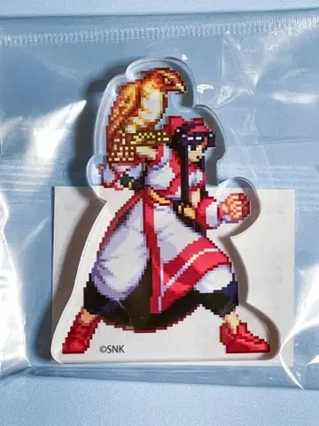 진 사무라이 스피리츠 나코루루 아크릴 블록 SNK NEOGEO