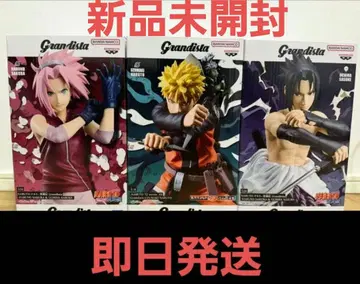 NARUTO 돌풍전 Grandista 나루토 사쿠라 사스케 3종 세트