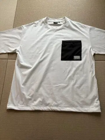 MUTA 무타 드로스트/로고 포켓/반팔 티셔츠 셔츠 T셔츠