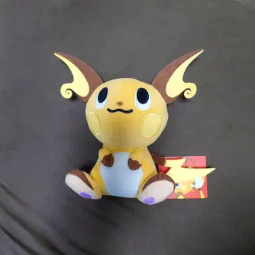 새상품 Pokemon time 라이츄 봉제 인형 포켓몬 센터