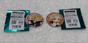 도쿄 리벤저스 Selfie ver. 캔뱃지 사노 만지로 하나가키 타케미치