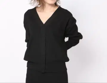 새상품 SALOON by BABYLONE 살룬 바빌론 리브 니트