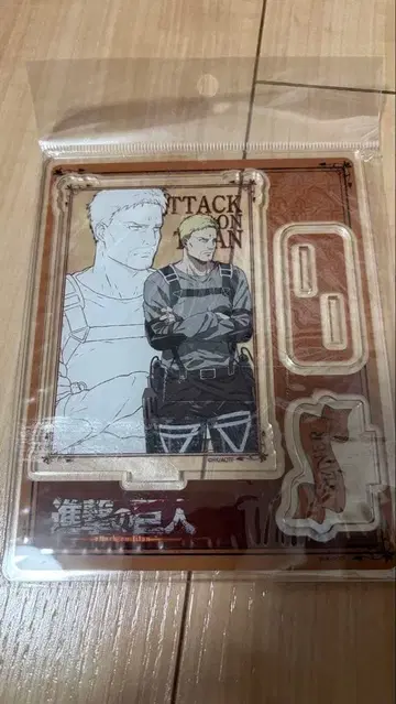 진격의 거인 아크릴 스탠드 받침대 포함 (라이너)