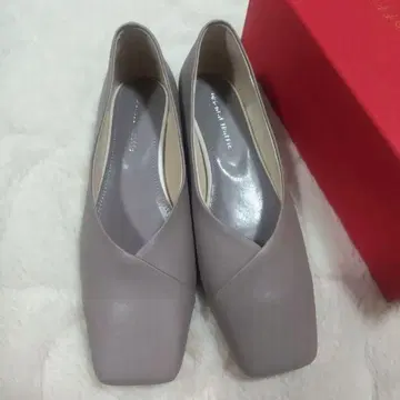 미사용 Oriental Traffic 플랫슈즈 그레이