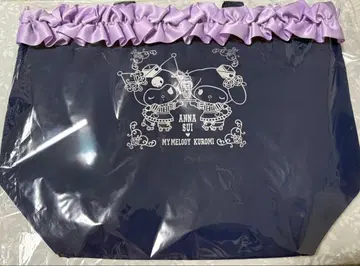 [ 새상품 미사용 ] 마이멜로디 쿠로미 x ANNA SUI 프릴 토트백
