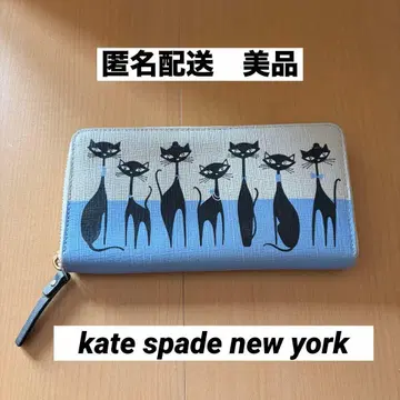 [ 새상품급 ] Kate Spade new york 고양이 귀여운 장지갑