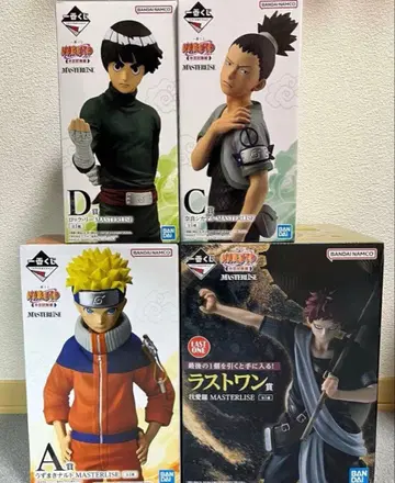 나루토 제일복권 중급닌자 시험편 a c d 라스트 원상 세트 박스 포함