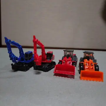 [ 새상품급 ] 토미카 코마츠 유압 셔블, 히타치 건설 휠 로더