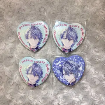 프리즘 하트 준 브라이드 코야나기 로우 캔 배지