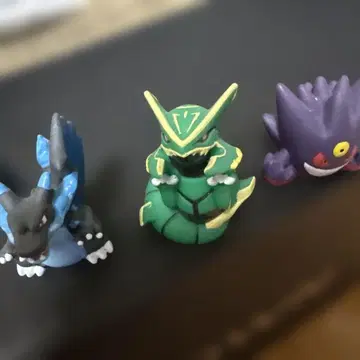 메가 진화 포켓몬 키즈 소프트 비닐 피규어 초기 3체 세트