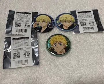 도쿄 리벤저스 Selfie ver. 홀로그램 캔뱃지 마츠노 하나가키