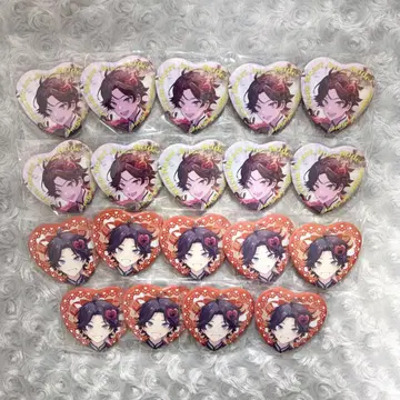 프리즘 하트 준 브라이드 사에구사 아키나 캔 배지