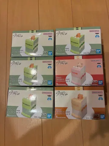 SKZOO BIRTHDAY CAKE 컬렉션 6개 세트