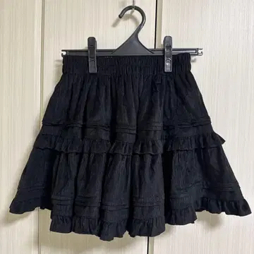 y2k 그런지 고스로리 YURI 프릴 스커트