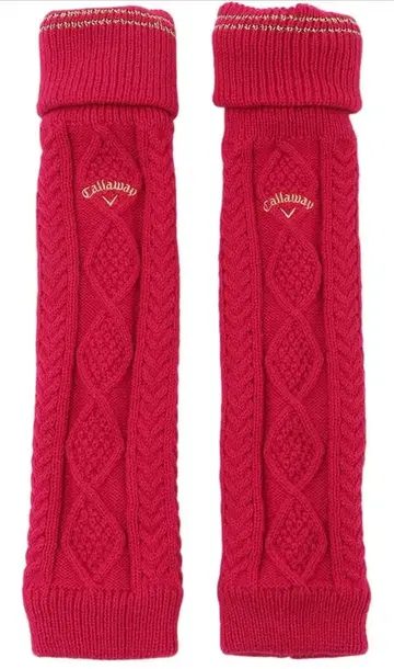 [ 핑크 ] 캘러웨이 여성용 레그 워머 플리스 사양 골프