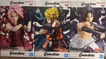 나루토 질풍전 Grandista 3체 세트 나루토 사스케 사쿠라