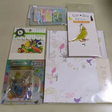 새상품 잉꼬 카카티엘 앵무새 사랑앵무 문구 아크릴 키링