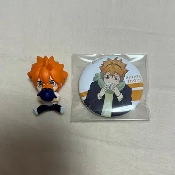 하이큐 히나타 쇼요 하후하후 POPUP 캔뱃지 피규어