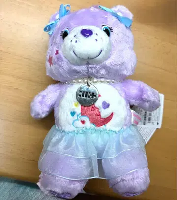 ILLIT 케어베어 Care Bears 봉제 인형 모카 퍼플