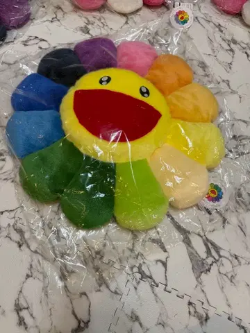 초레어 무라카미 다카시 쿠션 꽃 카이카이키키 플라워 60cm 새상품