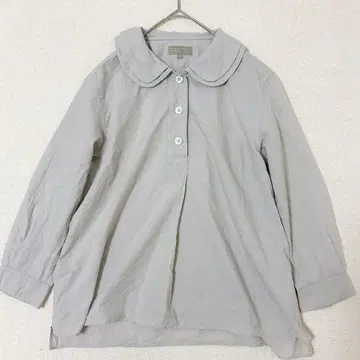 [새상품급] 마가렛호웰 둥근 카라 블라우스 그레이지 M 사이즈 풀오버