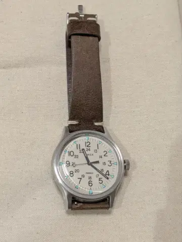 [ 작동품 ] TIMEX INDIGLO MK1 TW2R96800 가죽