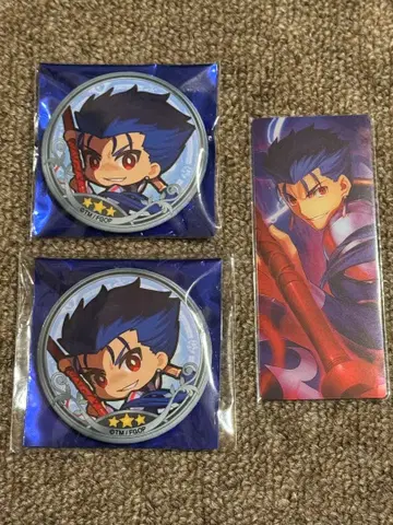 FGO 최종 재림전 미니 캔뱃지 편성 화면풍 카드 쿠훌린 랜서