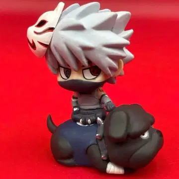 레어 푸치캐러랜드 나루토 질풍전 하타케 카카시 팩쿤 피규어