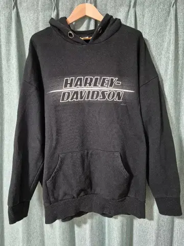 HARLEY-DAVIDSON 블랙 후드티