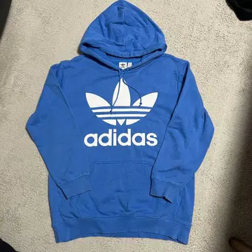 adidas 파랑 후드 부착 후드티