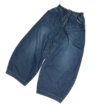 CLESSTE 빈티지 워싱 데님 매시브 팬츠