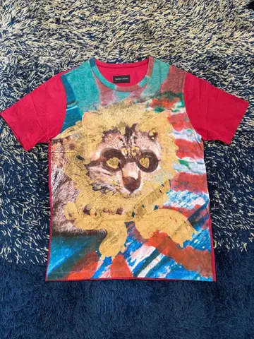 츠모리치사토 라이온 T셔츠 사이즈 2