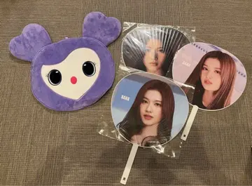 TWICE 부채 부채 커버 부채 케이스 사나